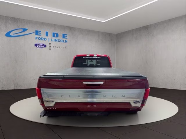 2018 Ruby Red Metallic Tinted Clearcoat Ford F-150 Platinum 4X4 Truck
