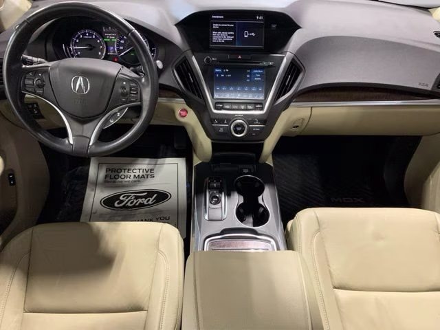 2018 White Acura MDX 3.5L AWD SUV