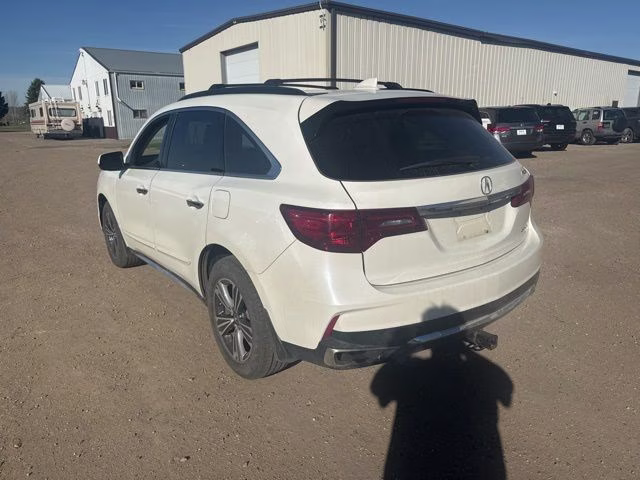 2018 White Acura MDX 3.5L AWD SUV
