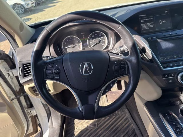 2018 White Acura MDX 3.5L AWD SUV