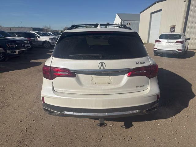 2018 White Acura MDX 3.5L AWD SUV