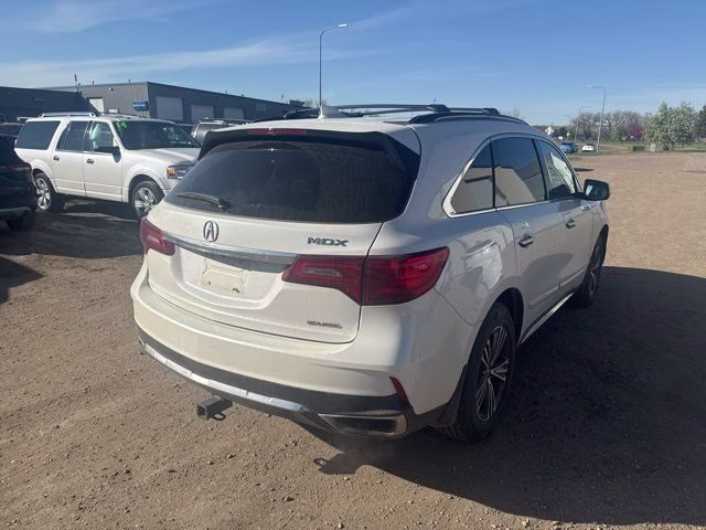 2018 White Acura MDX 3.5L AWD SUV