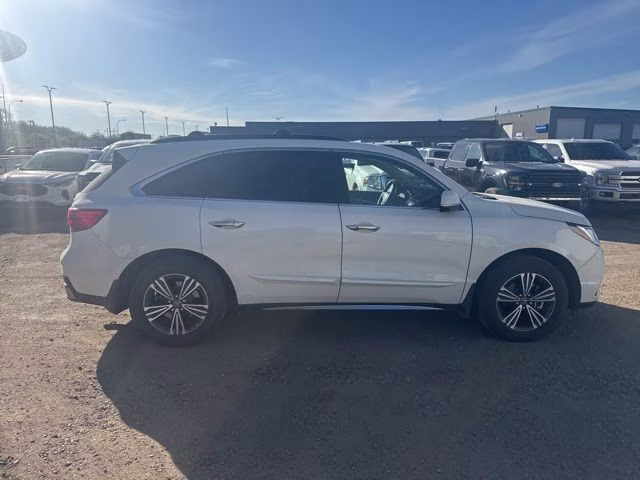 2018 White Acura MDX 3.5L AWD SUV
