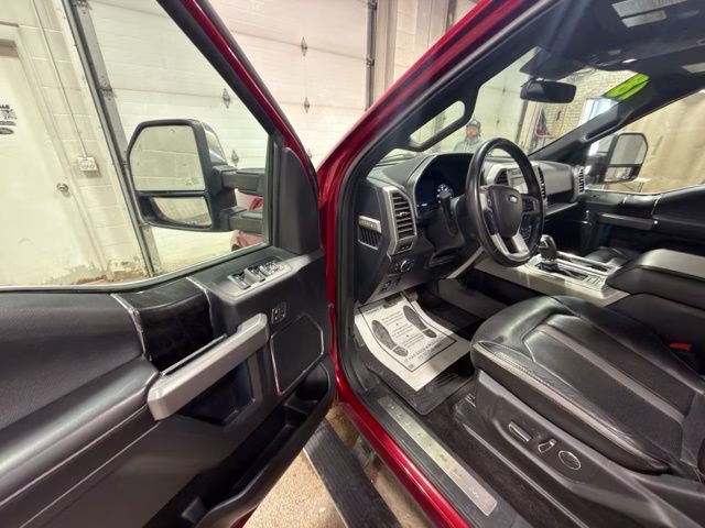 2018 Ruby Red Metallic Tinted Clearcoat Ford F-150 Platinum 4X4 Truck