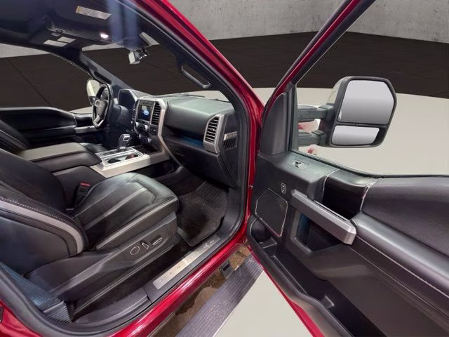 2018 Ruby Red Metallic Tinted Clearcoat Ford F-150 Platinum 4X4 Truck