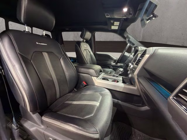 2018 Ruby Red Metallic Tinted Clearcoat Ford F-150 Platinum 4X4 Truck