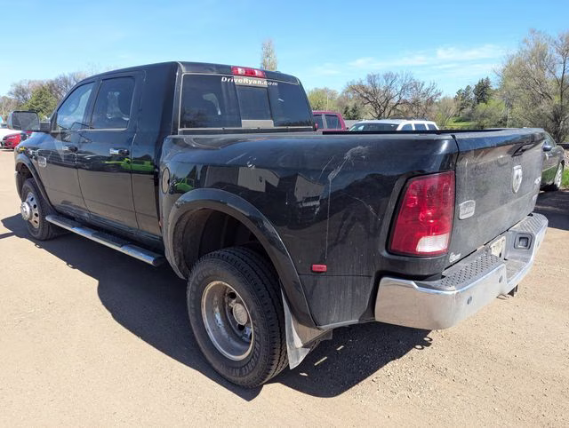 2012 Black Clearcoat Ram 3500 Laramie Longhorn 4X4 Truck