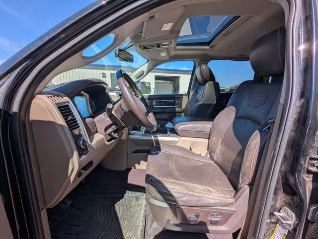 2012 Black Clearcoat Ram 3500 Laramie Longhorn 4X4 Truck