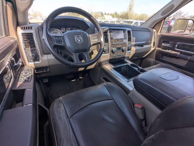 2012 Black Clearcoat Ram 3500 Laramie Longhorn 4X4 Truck