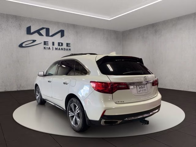 2018 White Acura MDX 3.5L AWD SUV