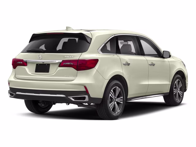 2018 White Acura MDX 3.5L AWD SUV