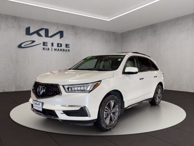 2018 White Acura MDX 3.5L AWD SUV