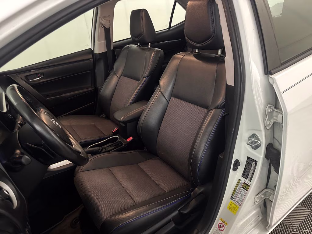 2017 Super White Toyota Corolla L FWD Sedan