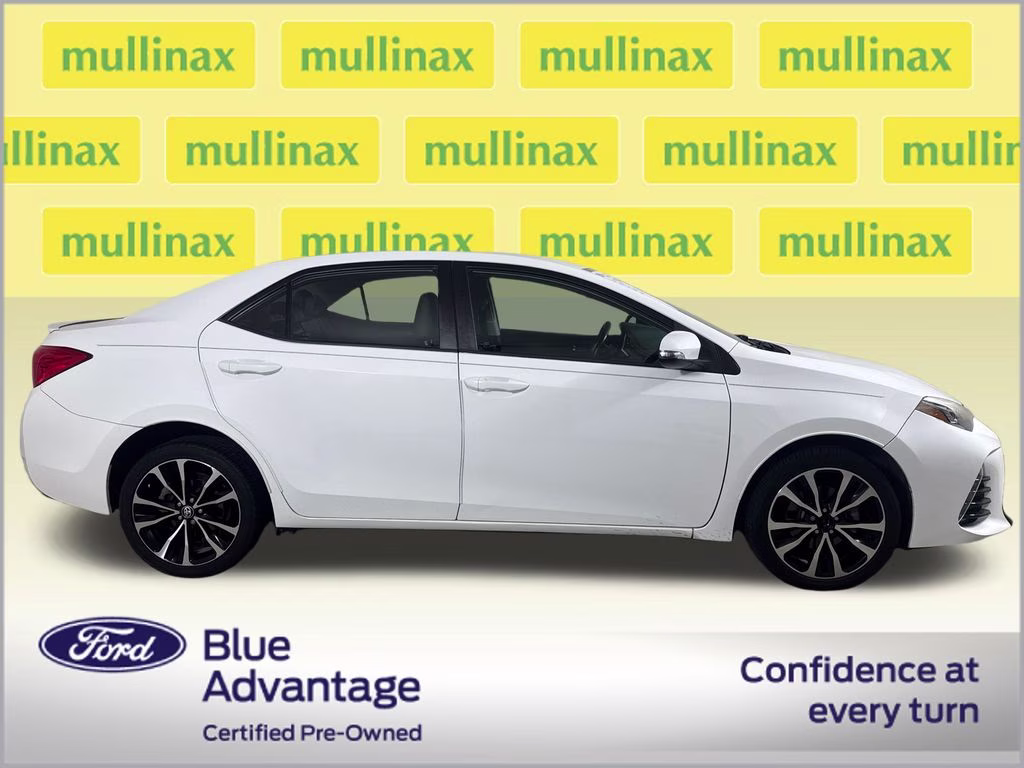 2017 Super White Toyota Corolla L FWD Sedan