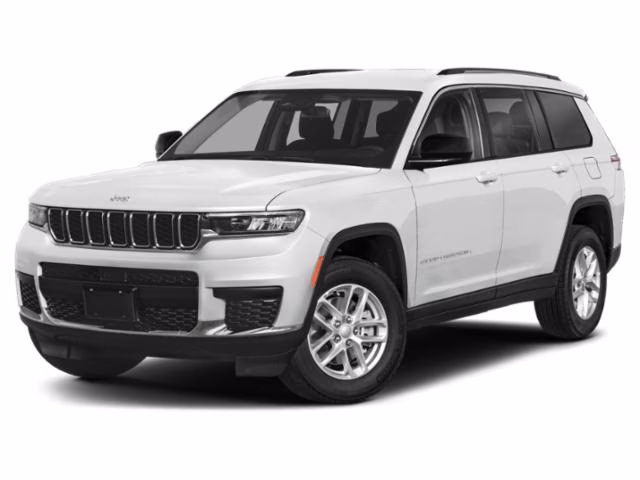 2024 Bright White Clearcoat Jeep Grand Cherokee L Altitude 4X4 SUV