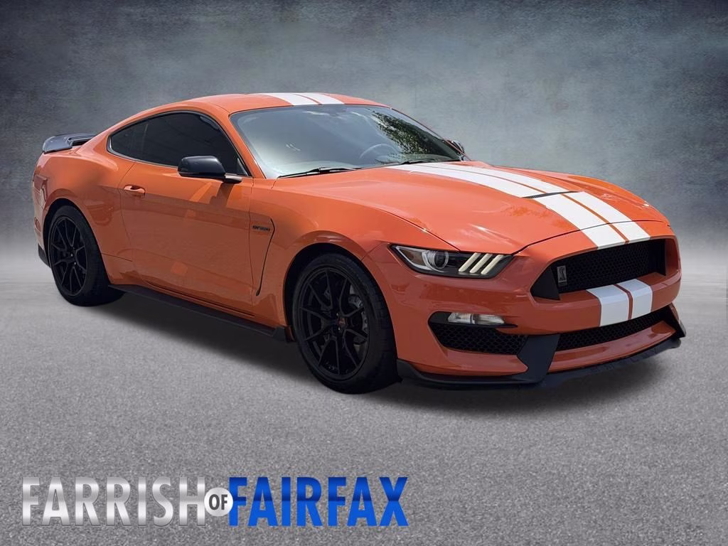 2020 Orange Ford Mustang Shelby GT350 RWD Coupe