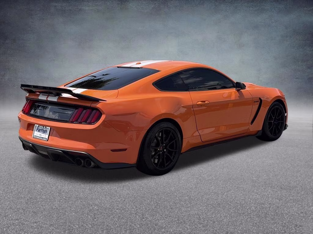 2020 Orange Ford Mustang Shelby GT350 RWD Coupe