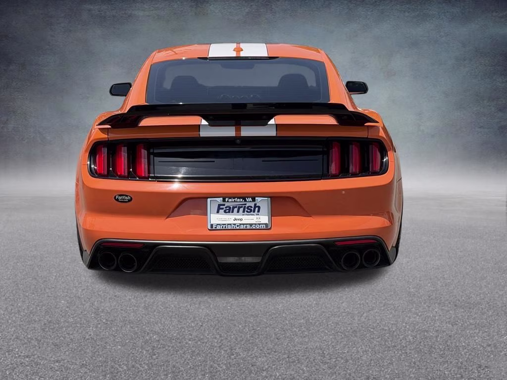 2020 Orange Ford Mustang Shelby GT350 RWD Coupe