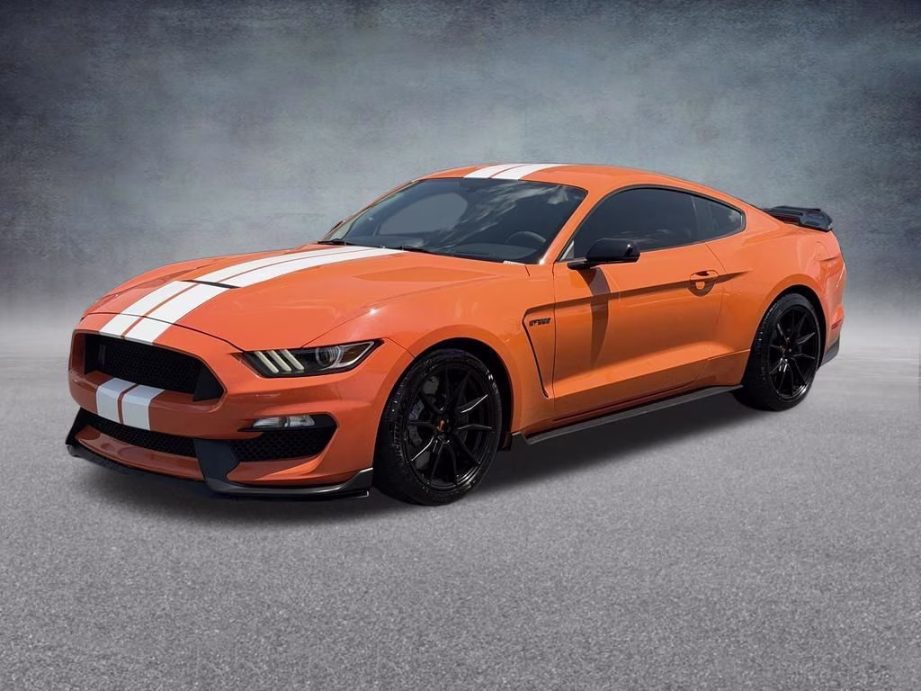 2020 Orange Ford Mustang Shelby GT350 RWD Coupe