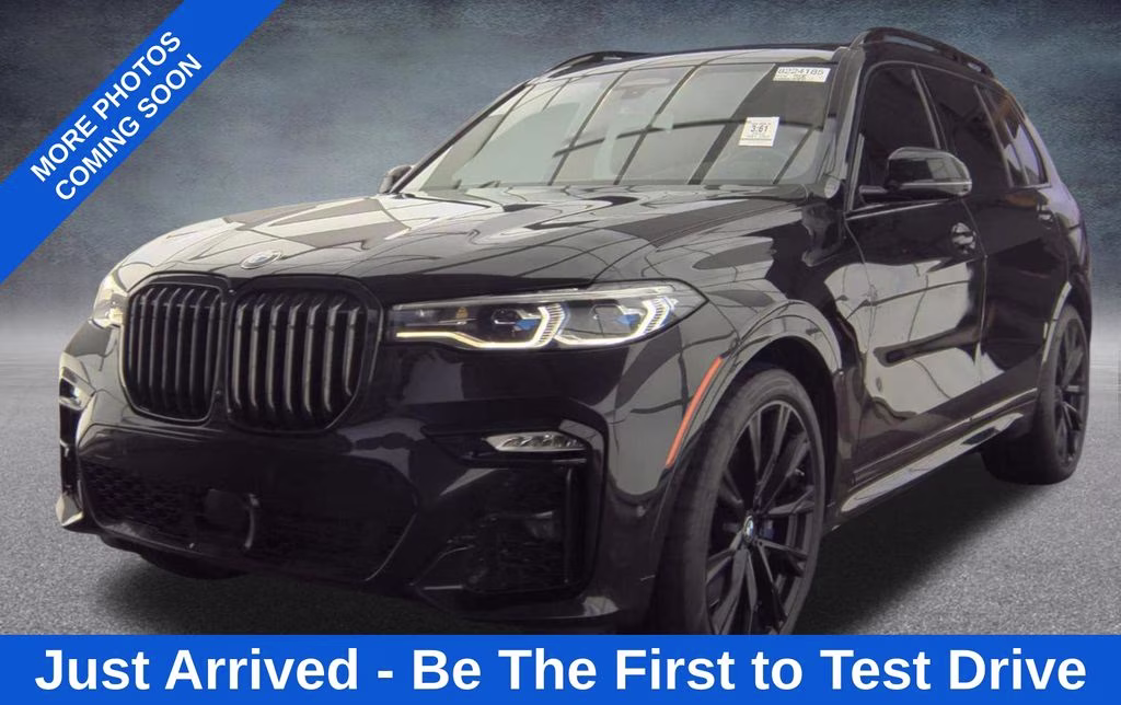 2022 Black Sapphire Metallic BMW X7 M50i AWD SUV