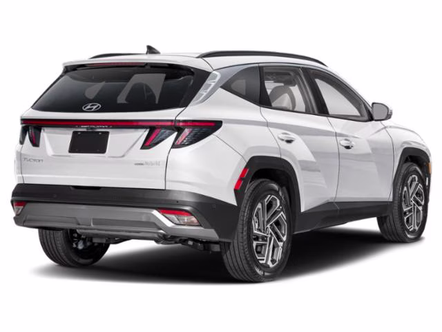 2026 Creamy White Pearl Hyundai Tucson Hybrid Limited AWD SUV