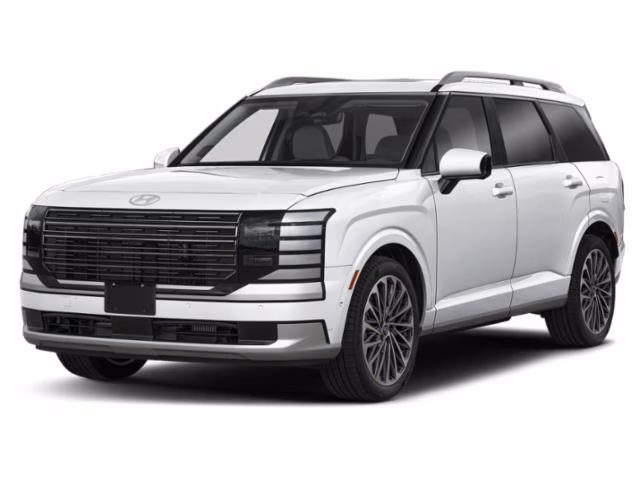 2026 Creamy White Pearl Hyundai Palisade Hybrid Calligraphy AWD SUV