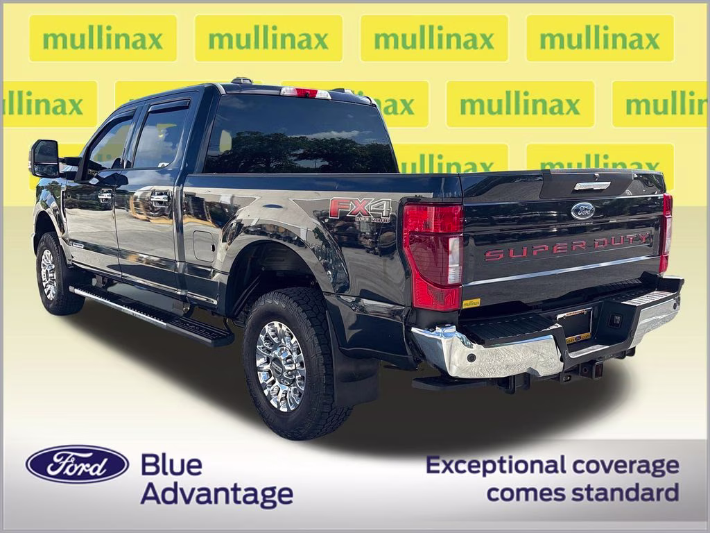 2021 Blue Metallic Ford Super Duty F-250 SRW XLT 4X4 Truck