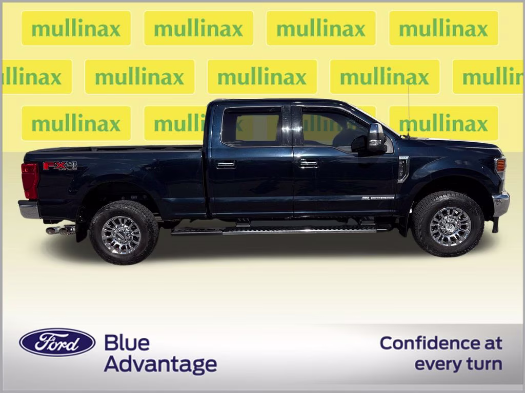 2021 Blue Metallic Ford Super Duty F-250 SRW XLT 4X4 Truck