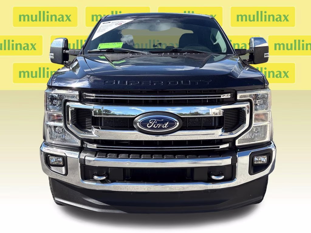2021 Blue Metallic Ford Super Duty F-250 SRW XLT 4X4 Truck