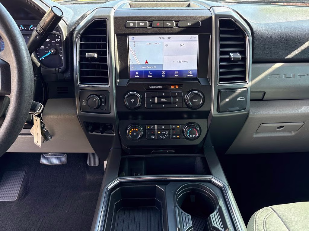 2021 Blue Metallic Ford Super Duty F-250 SRW XLT 4X4 Truck