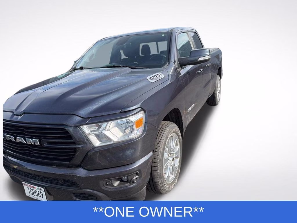 2021 Maximum Steel Metallic Clearcoat Ram 1500 Big Horn/Lone Star 4X4 Truck