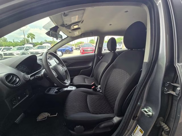 2021 Starlight Silver Metallic Mitsubishi Mirage ES FWD Hatchback