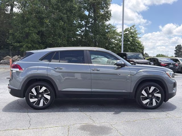 2024 Silver Mist Metallic Volkswagen Atlas Cross Sport 2.0T SE w/Technology AWD SUV