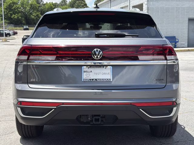 2024 Silver Mist Metallic Volkswagen Atlas Cross Sport 2.0T SE w/Technology AWD SUV