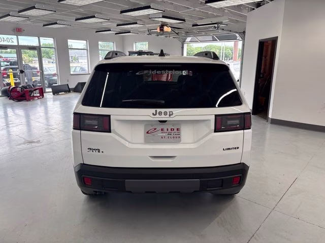2026 Bright White Clearcoat Jeep Cherokee Limited 4X4 SUV