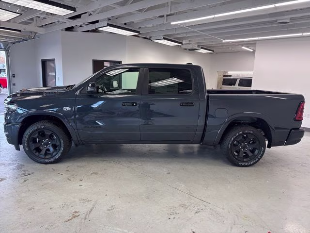 2026 Forged Blue Metallic Ram 1500 Big Horn Night Edition 4X4 Truck