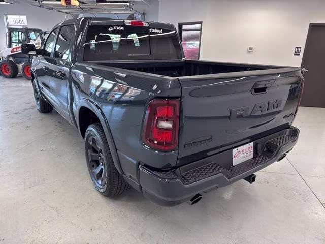 2026 Forged Blue Metallic Ram 1500 Big Horn Night Edition 4X4 Truck