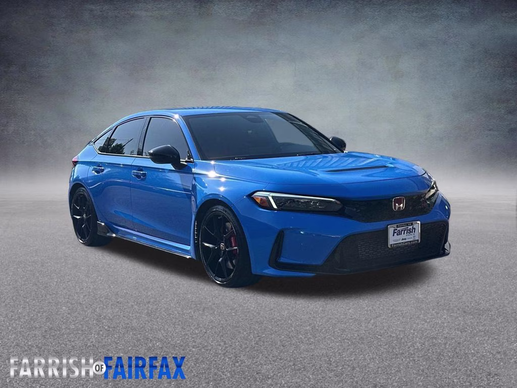 2024 Boost Blue Pearl Honda Civic Type R FWD Hatchback