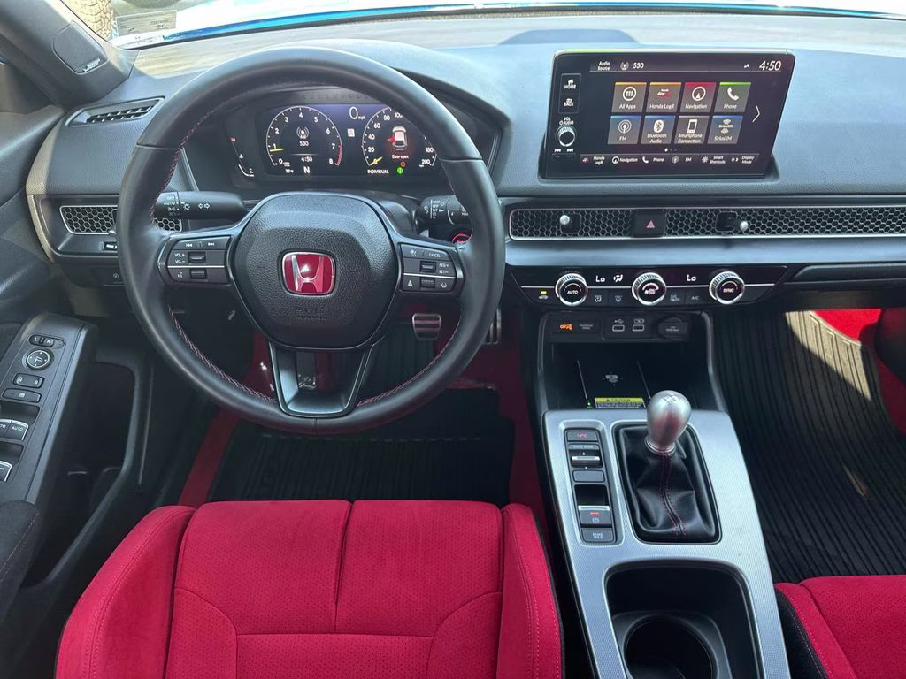 2024 Boost Blue Pearl Honda Civic Type R FWD Hatchback