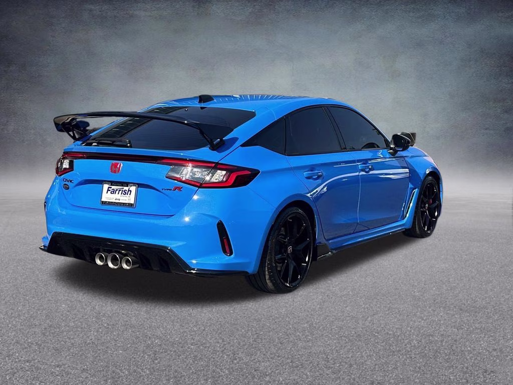 2024 Boost Blue Pearl Honda Civic Type R FWD Hatchback