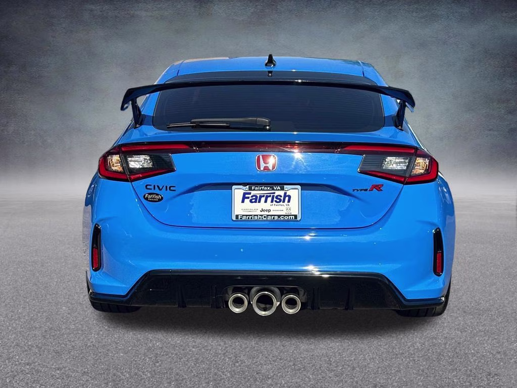 2024 Boost Blue Pearl Honda Civic Type R FWD Hatchback