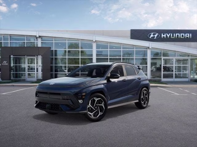 2025 Denim Blue Pearl Hyundai Kona N Line AWD SUV