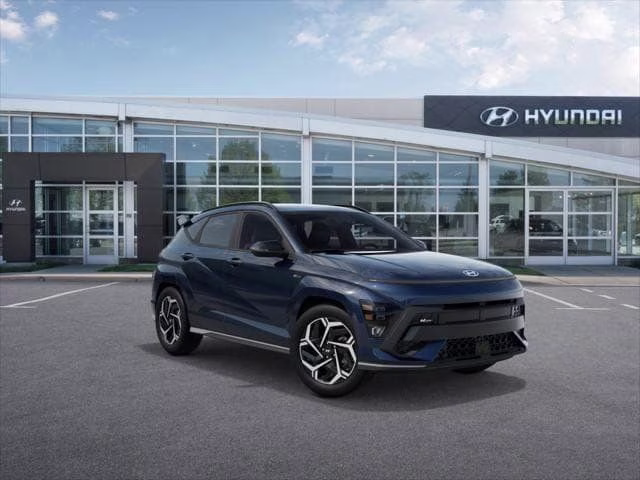 2025 Denim Blue Pearl Hyundai Kona N Line AWD SUV