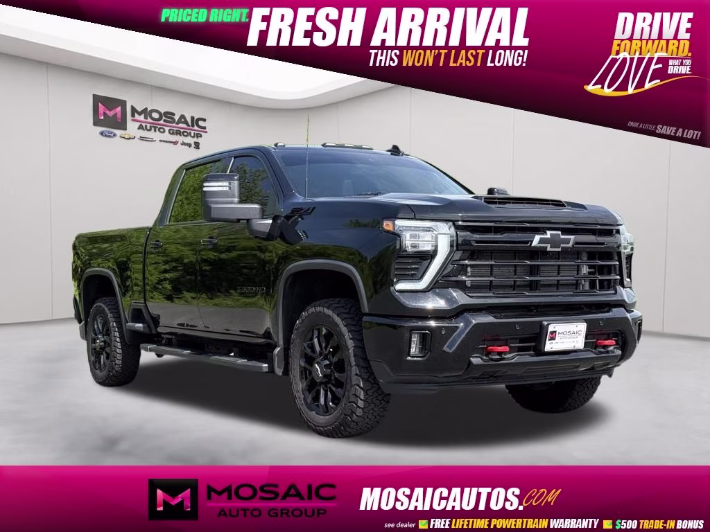 2026 Black Chevrolet Silverado 3500HD LTZ 4X4 Truck