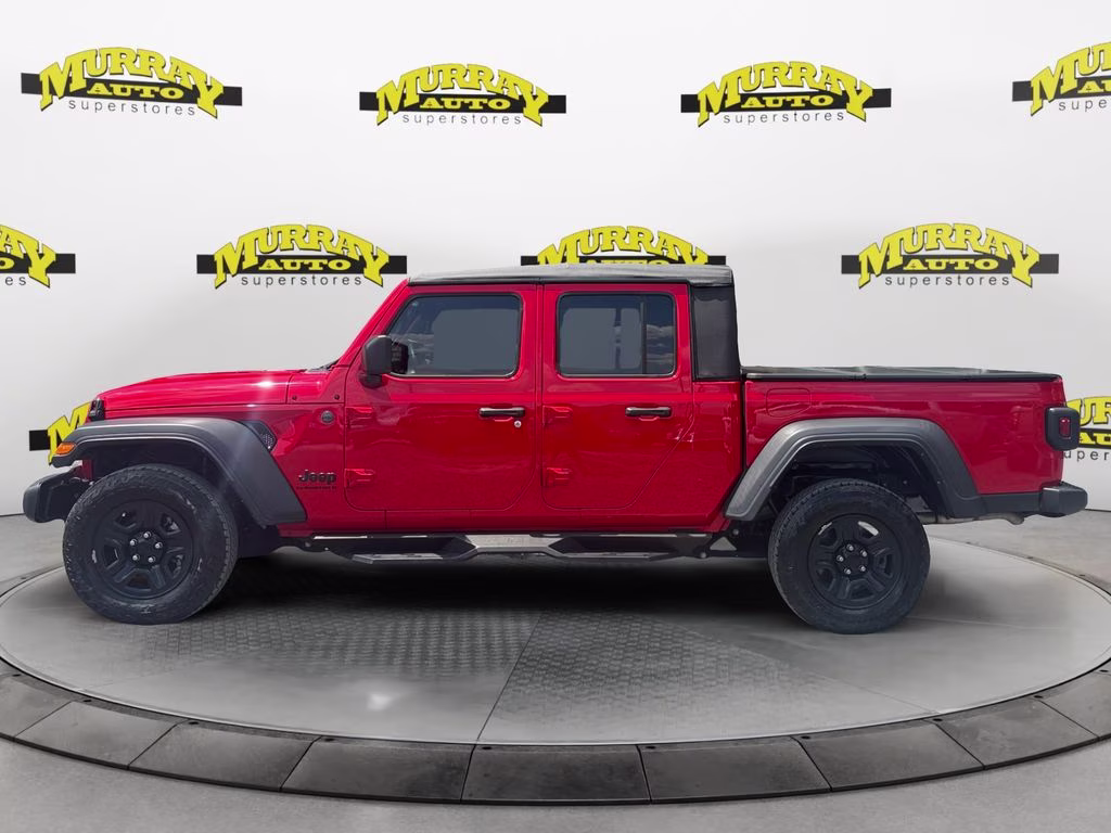 2023 Firecracker Red Clearcoat Jeep Gladiator Sport 4X4 Truck