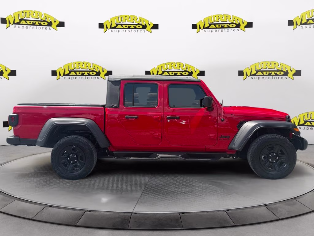 2023 Firecracker Red Clearcoat Jeep Gladiator Sport 4X4 Truck