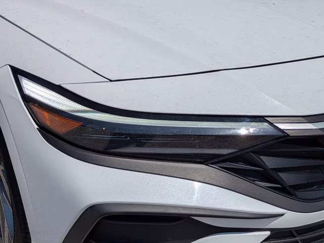 2024 Serenity White Hyundai Elantra SEL FWD Sedan