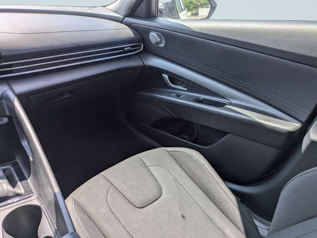2024 Serenity White Hyundai Elantra SEL FWD Sedan