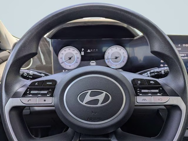 2024 Serenity White Hyundai Elantra SEL FWD Sedan