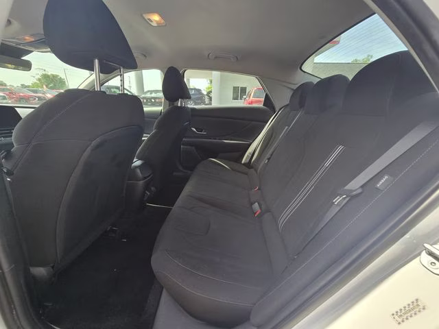 2024 Serenity White Hyundai Elantra SEL FWD Sedan